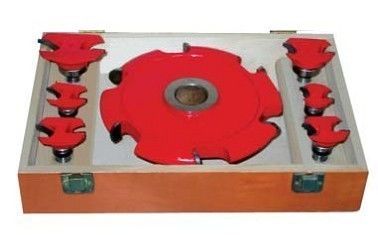 کمی روتر مجموعه های سفارشی با رنگ قرمز برای برش چوب، MDF، HDF