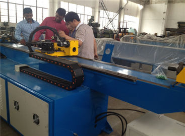 CNC لوله لنز 50mm فلزی دستگاه خم کن برای مبلمان با میتسوبیشی سروو موتور